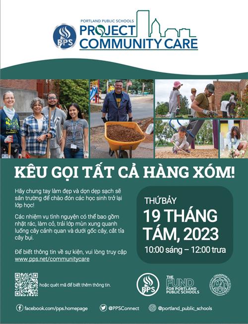 Community Care Day (Vietnamese flyer) 